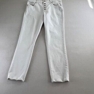 Women's High-Rise Skinny Jeans Off White